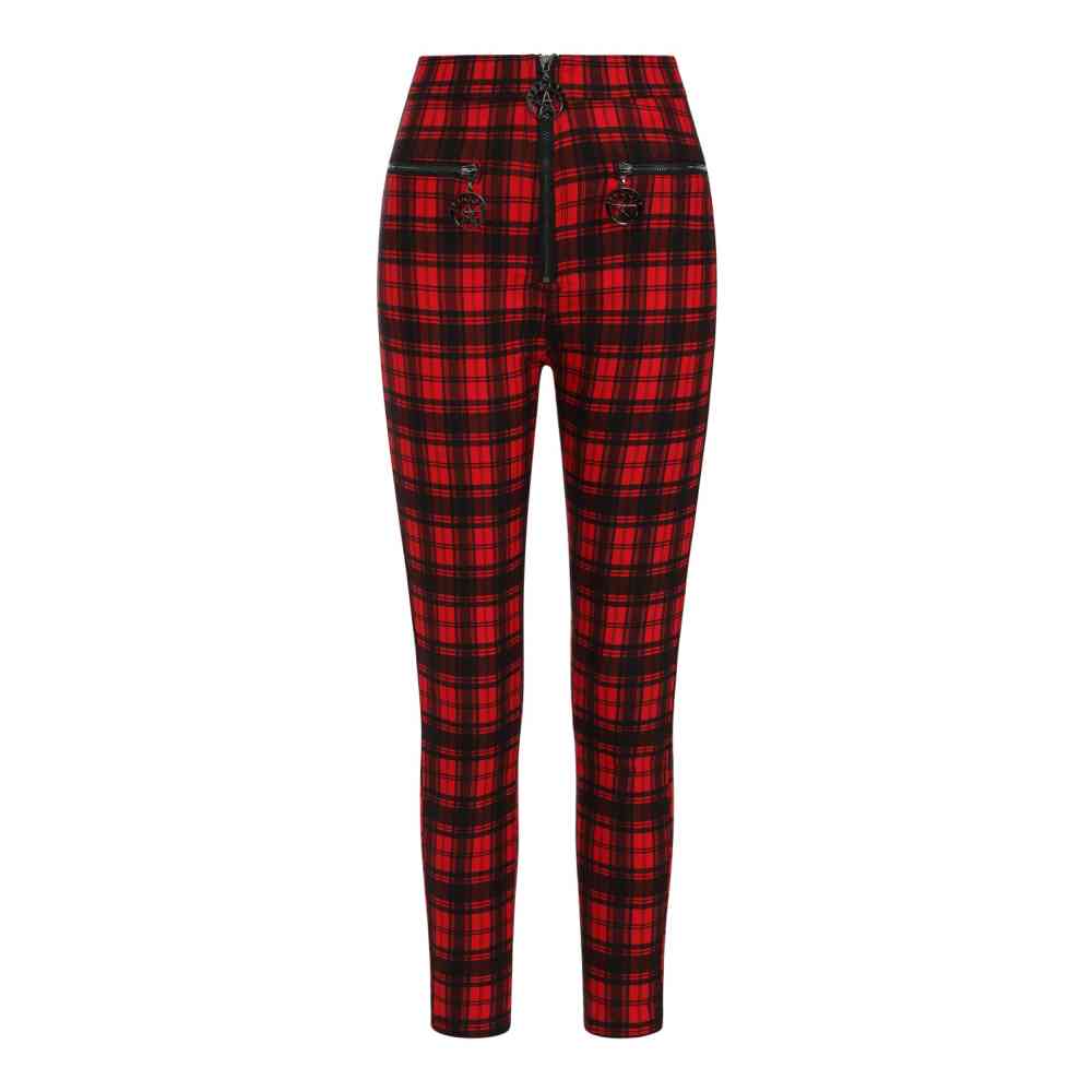Banned - DAMIEN Pantalon coupe slim - Rouge